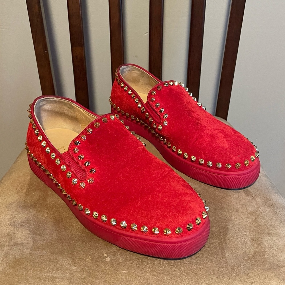 Louboutin Slip ons